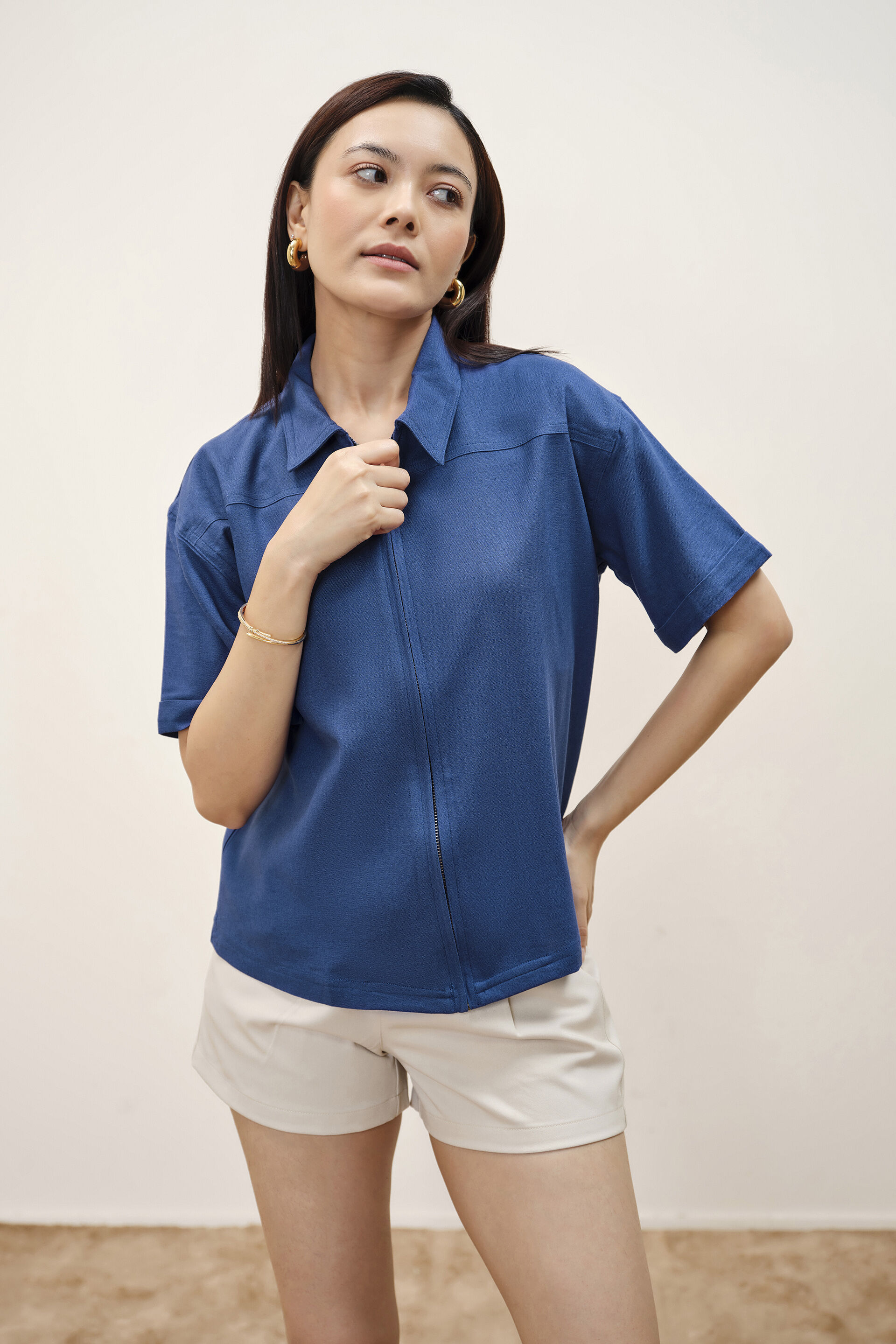 Barbara Blue Jacket, Blue, image 4